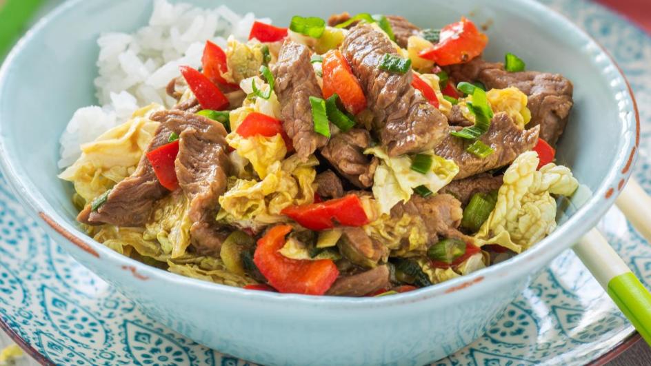 Green Beef Thai Curry