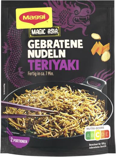Magic Asia Gebratene Nudeln Teriyaki