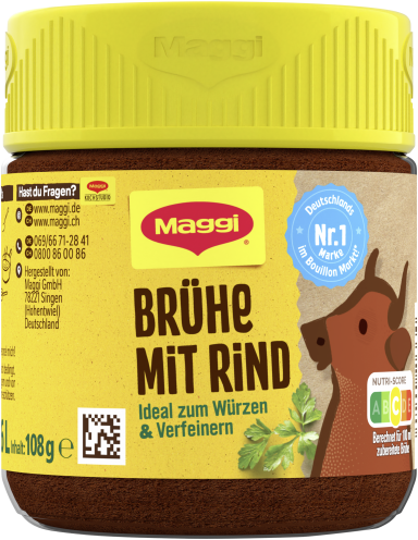 Rindsbouillon mit natürlichen Zutaten Mini