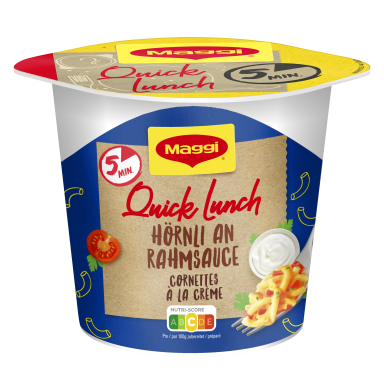 MAGGI Quick Lunch Hörnli Rahm 63g