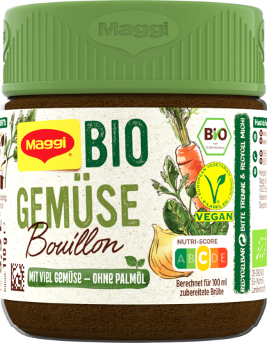 MAGGI Bouillon Bio Gemüse Pulver